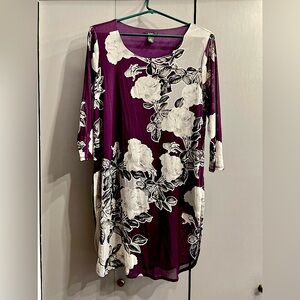 Alfani Tunic, 3/4 sleeve, Size M